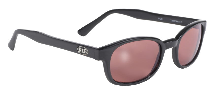 12120 X - KD'S MATTE BLK FRAME/ROSE LENS-Daniel Smart Mfg - Retail