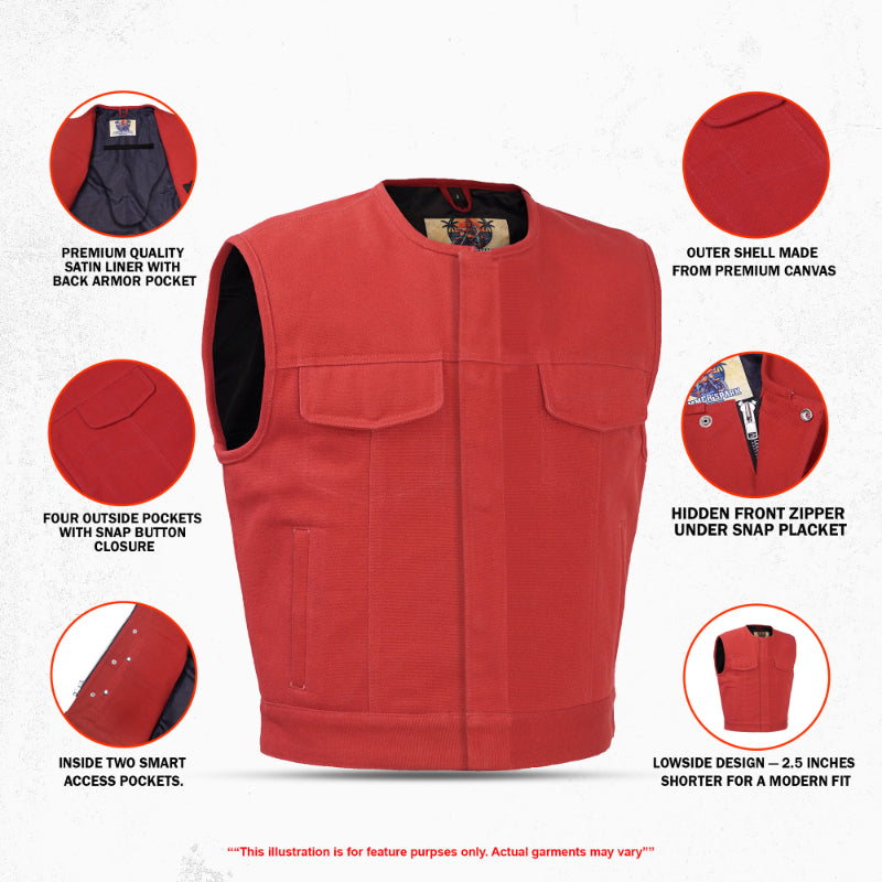 Lava Racer Lowcut Summer Spark – Men's Canvas Vest