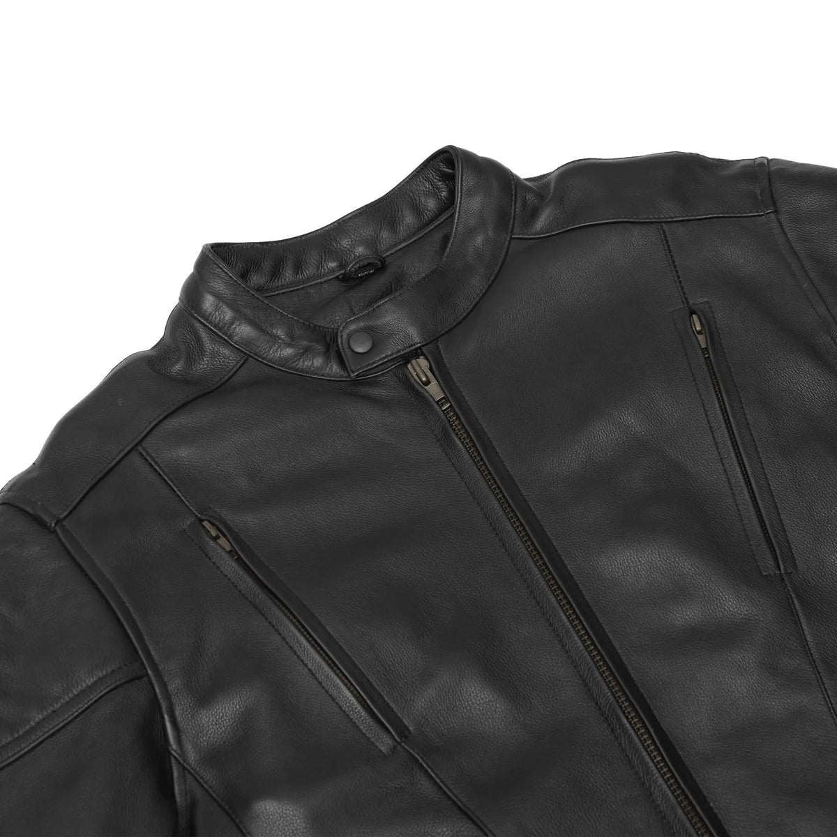 Reveal™ Men's Leather Motorcycle Jacket