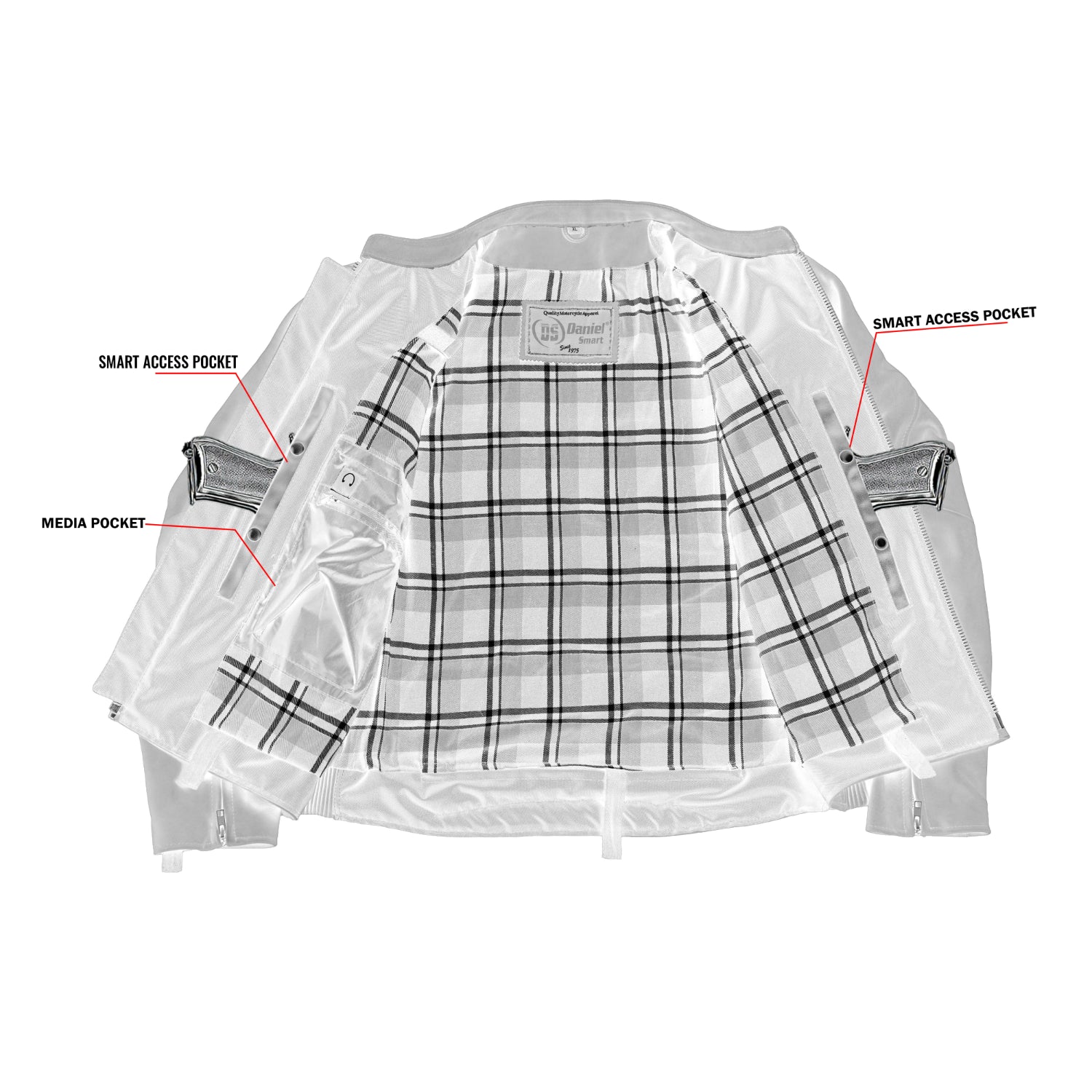 Brunt – Men’s Suede Leather Motorcycle Jacket