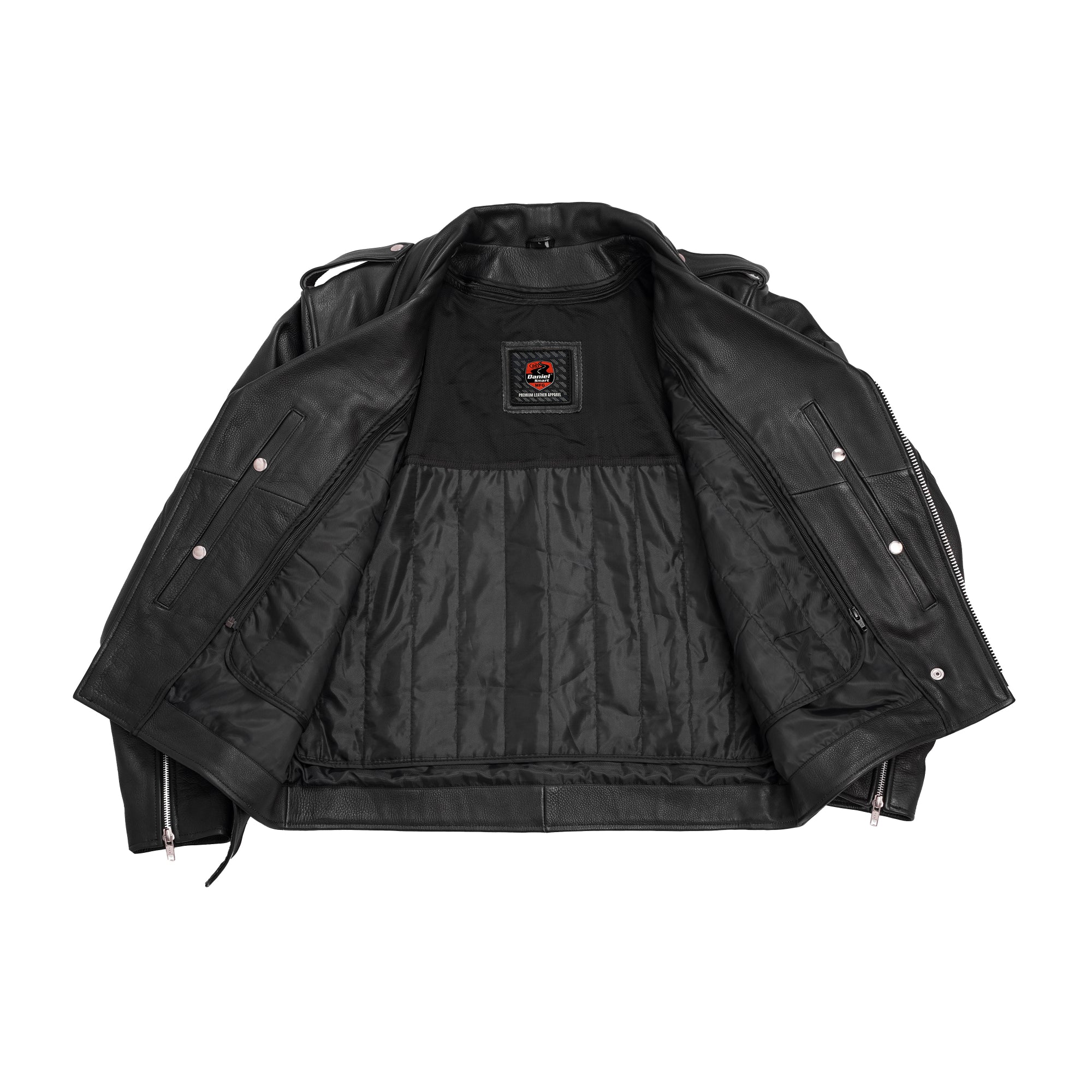 Horizon Men's Leather Motorcycle Jacket