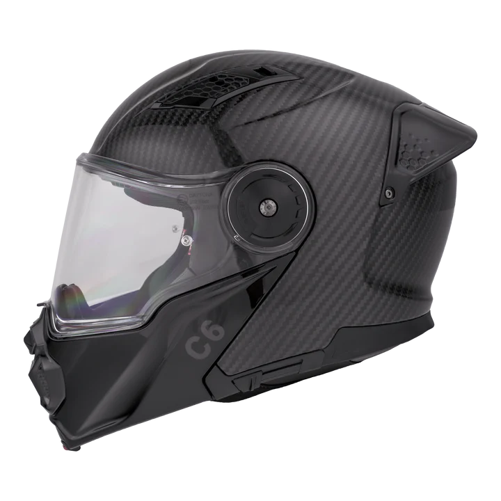 D.O.T. & ECE Daytona C6- Grey Carbon Fiber