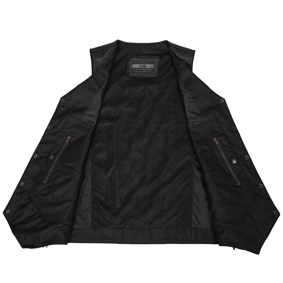 Diablo Men's Motorcycle Leather Vest