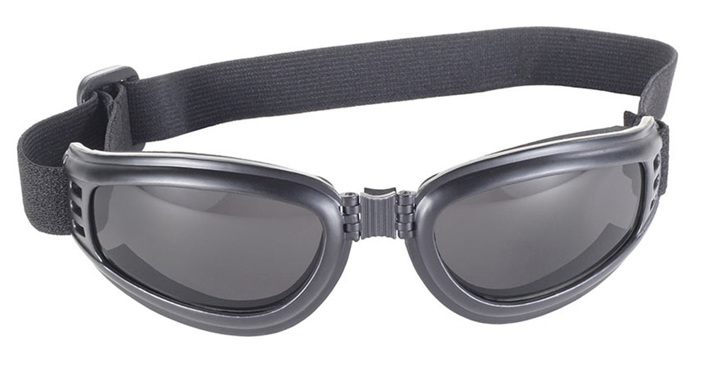 4520 Nomad Goggle Black Frame- Smoke Lens-Daniel Smart Mfg - Retail