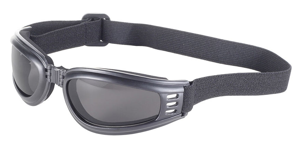 4520 Nomad Goggle Black Frame- Smoke Lens-Daniel Smart Mfg - Retail