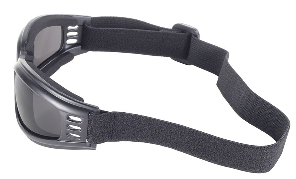 4520 Nomad Goggle Black Frame- Smoke Lens-Goggles-Daniel Smart Mfg - Retail