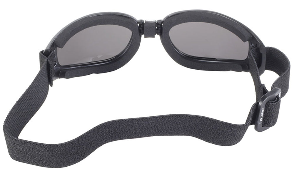 4520 Nomad Goggle Black Frame- Smoke Lens-Goggles-Daniel Smart Mfg - Retail