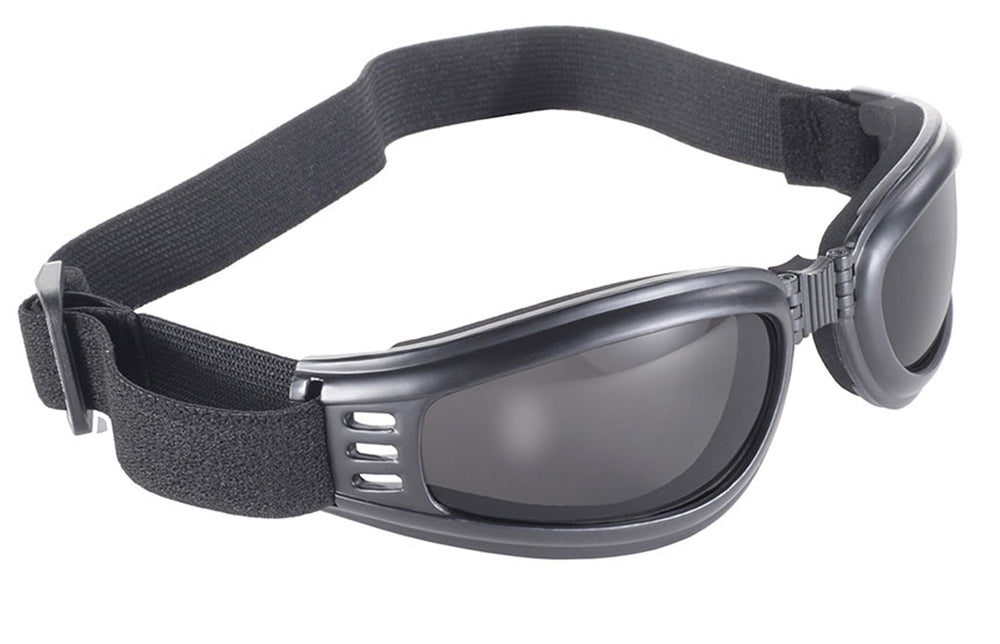 4520 Nomad Goggle Black Frame- Smoke Lens-Daniel Smart Mfg - Retail