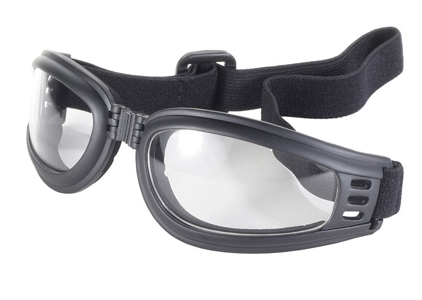 4525 Nomad Goggle Black Frame- Clear Lens-Daniel Smart Mfg - Retail