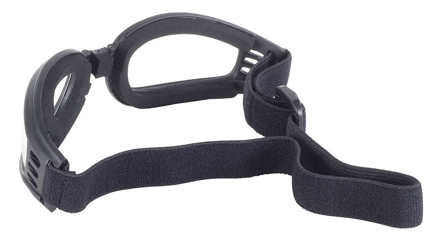4525 Nomad Goggle Black Frame- Clear Lens-Goggles-Daniel Smart Mfg - Retail