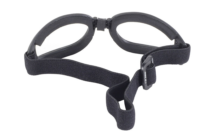 4525 Nomad Goggle Black Frame- Clear Lens-Goggles-Daniel Smart Mfg - Retail