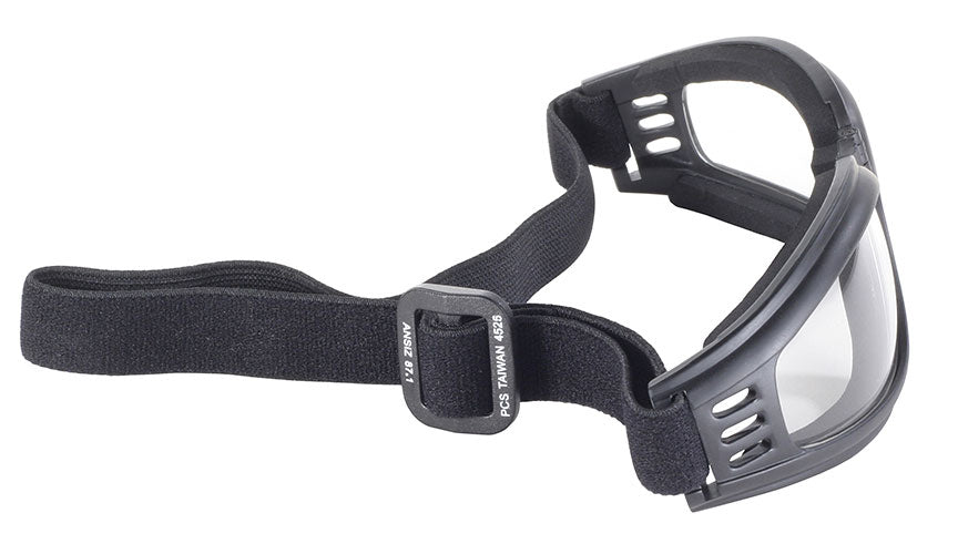 4525 Nomad Goggle Black Frame- Clear Lens-Goggles-Daniel Smart Mfg - Retail
