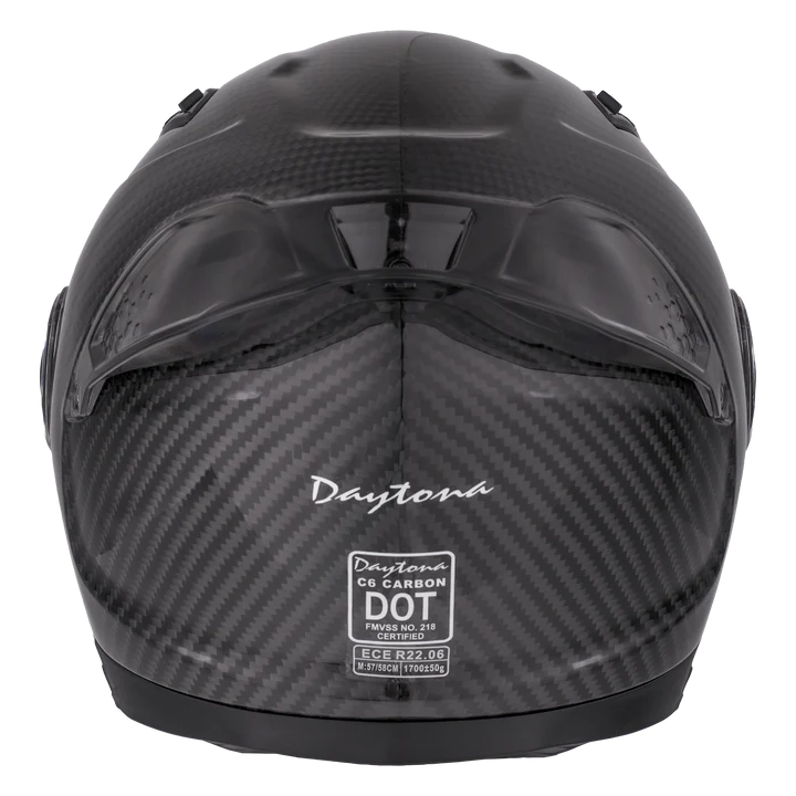 D.O.T. & ECE Daytona C6- Grey Carbon Fiber