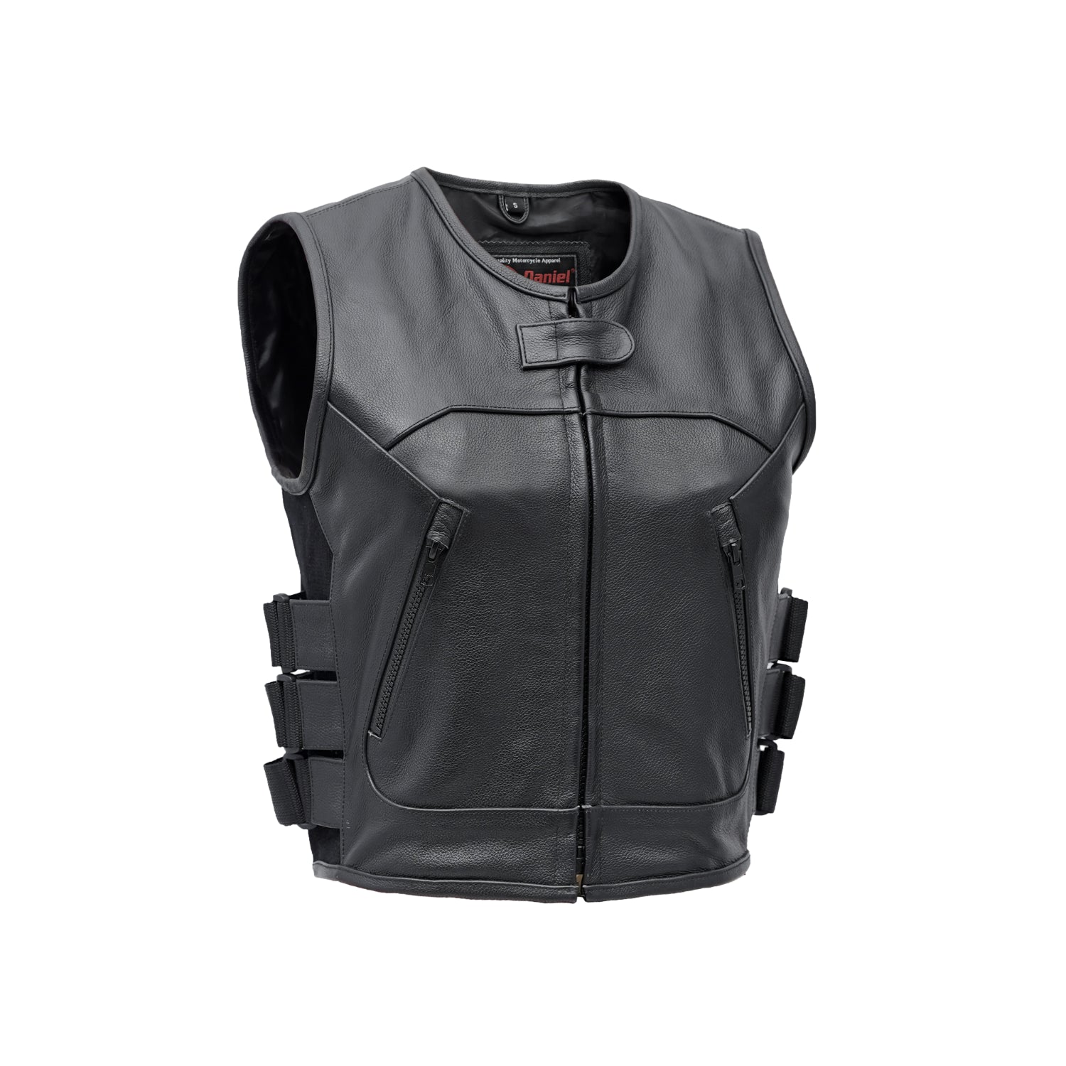 Stealth - Women's Leather Motorcycle Vest