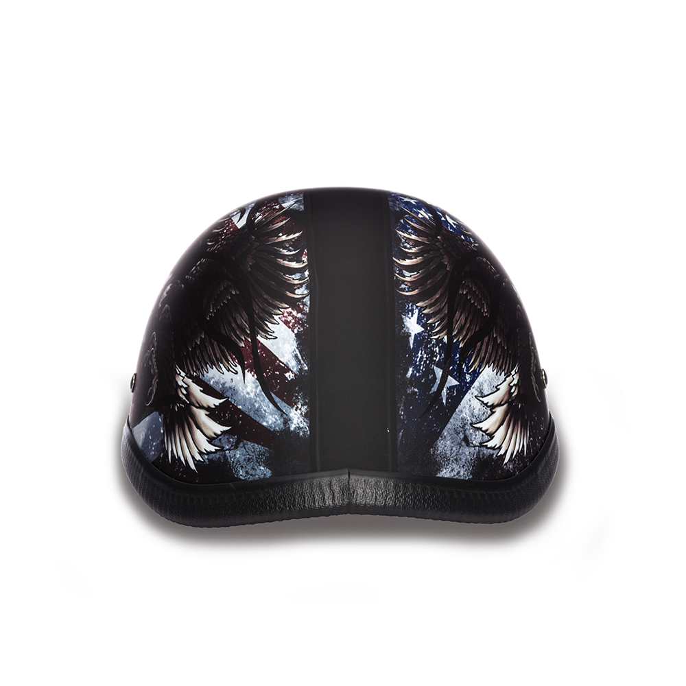 eagle wearing motorcycle helmet Novelty Eagle- W/ USA L