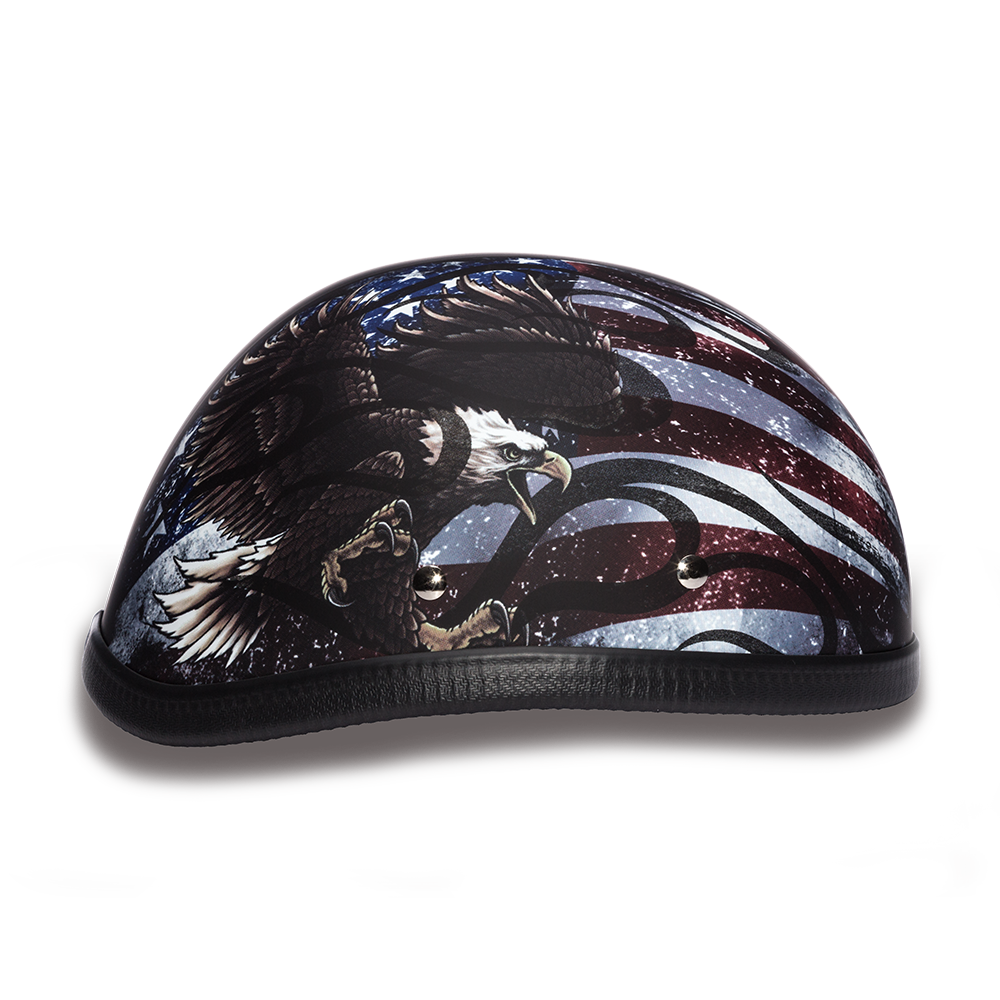 6002USA EAGLE- W/ FLAMES USA Non-DOT-Eagle Novelty-Daniel Smart Mfg - Retail