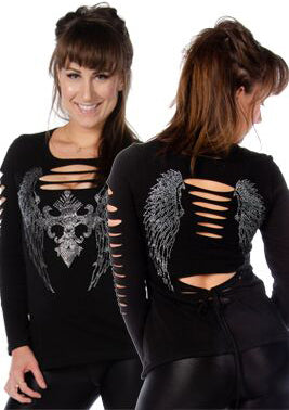 7197BLK Dark Angel Long Sleeve-Daniel Smart Mfg - Retail