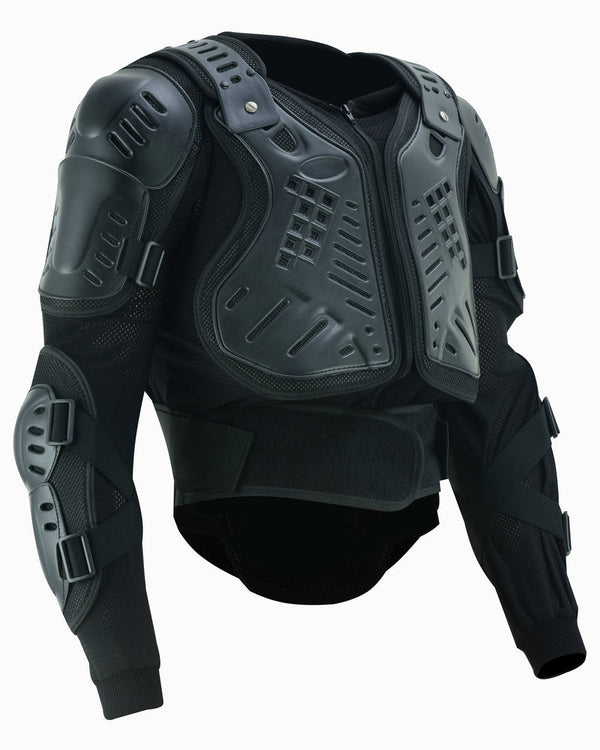 Motorcycle Full Body Armor CE-2 Level Black - Main Image