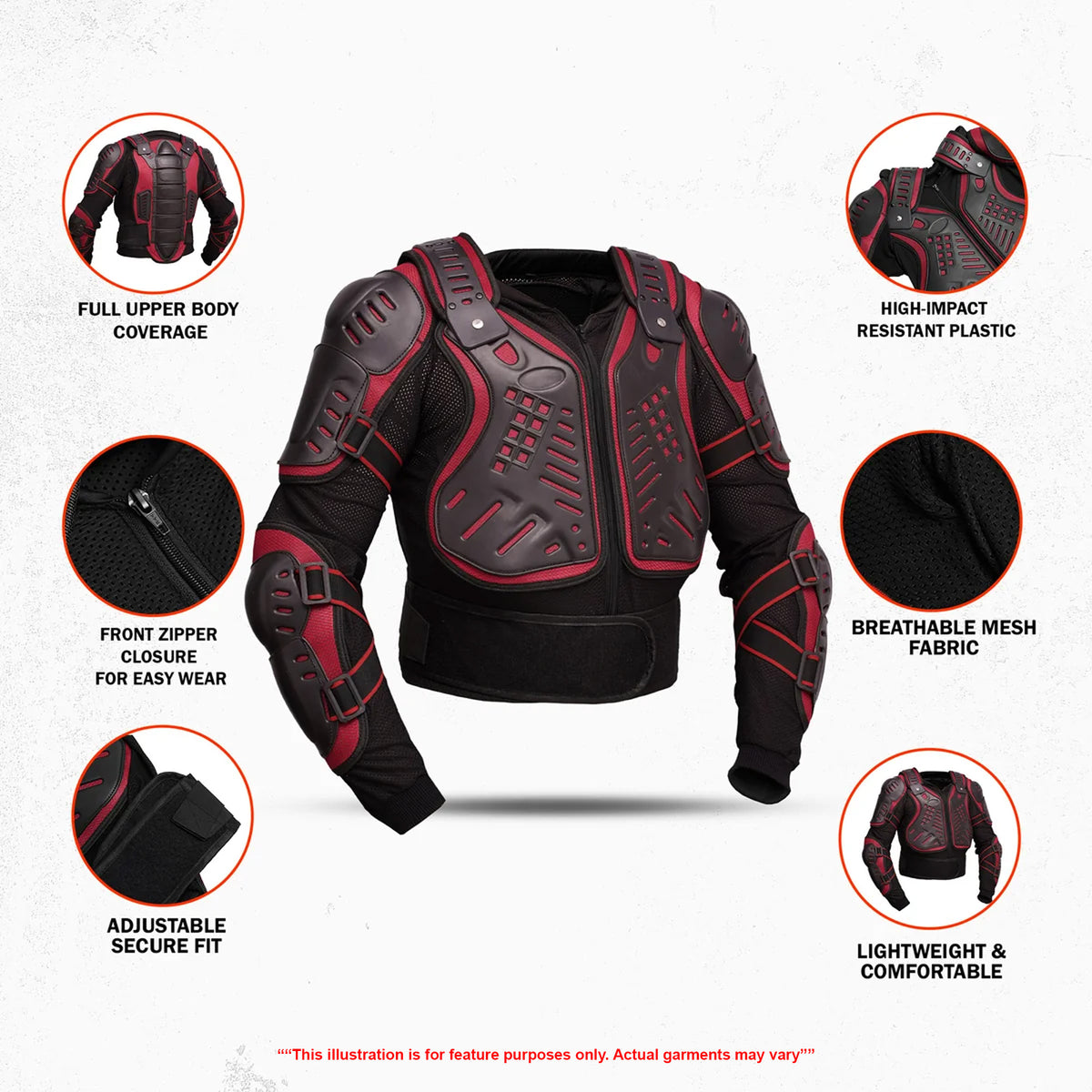 Motorcycle Full Body Armor - CE-2 Level
