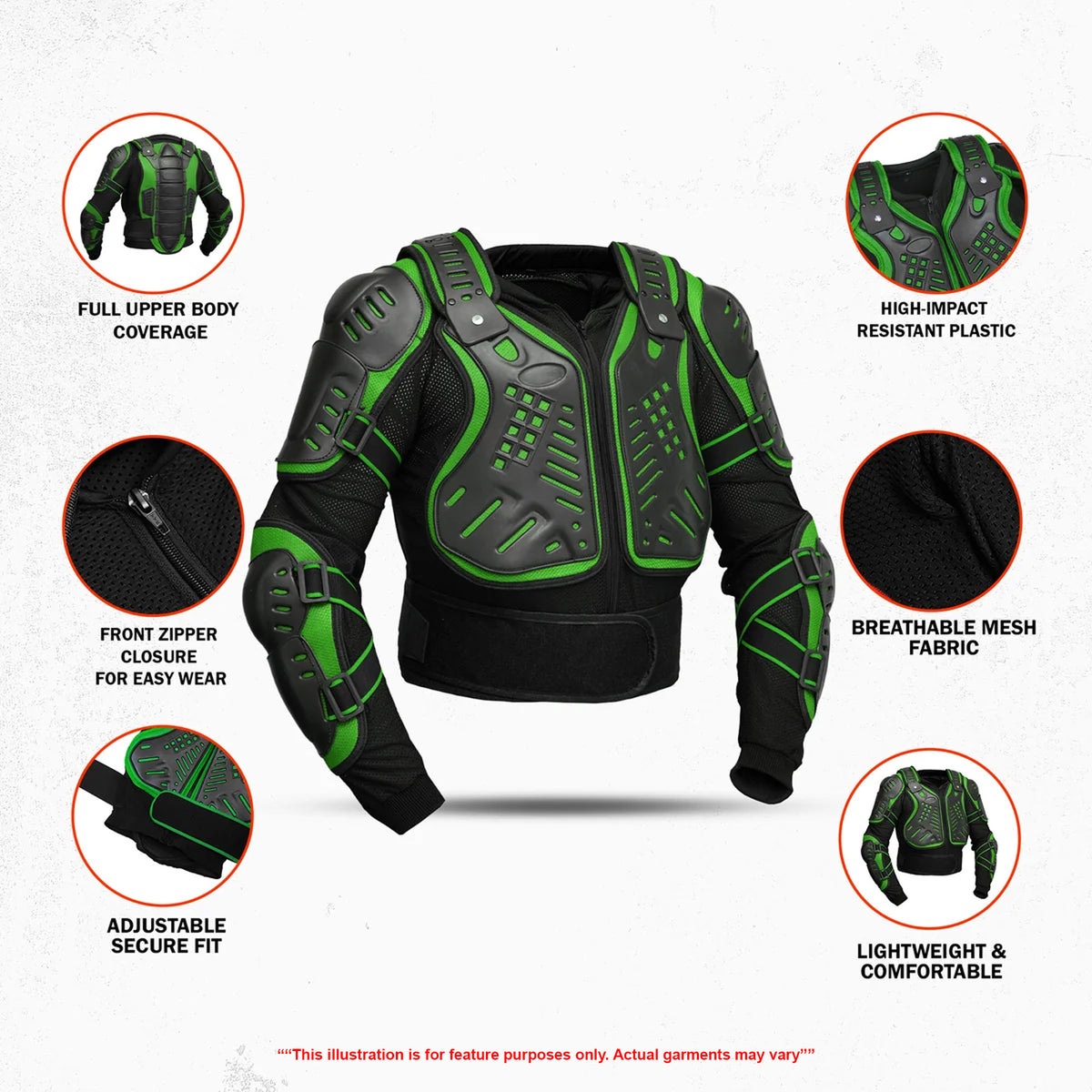 Motorcycle Full Body Armor - CE-2 Level