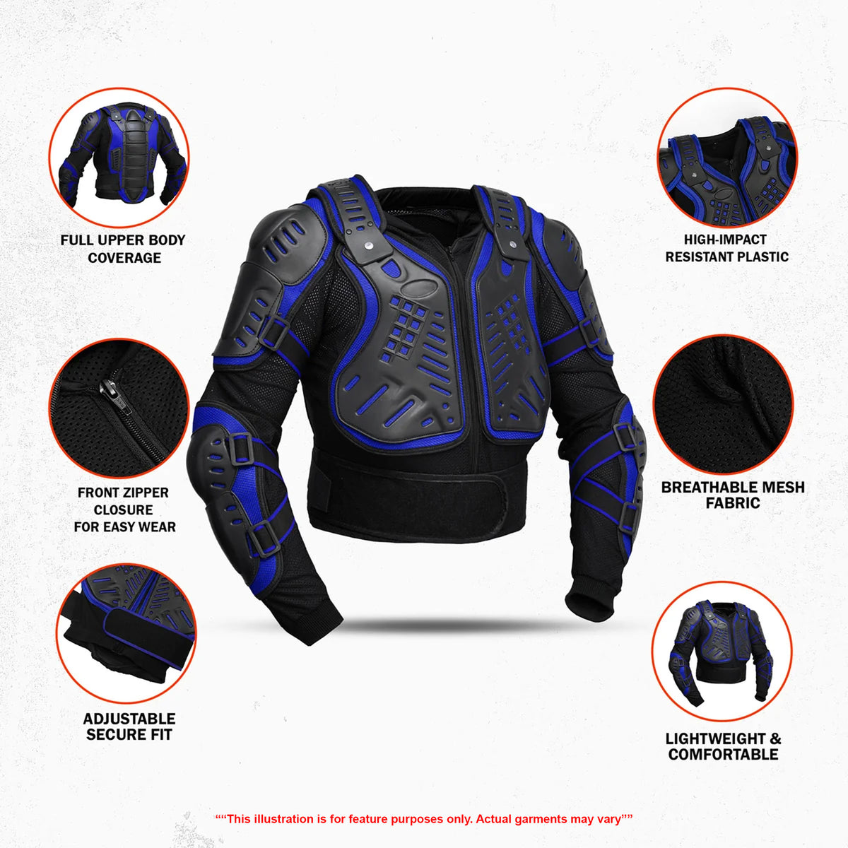 Motorcycle Full Body Armor - CE-2 Level