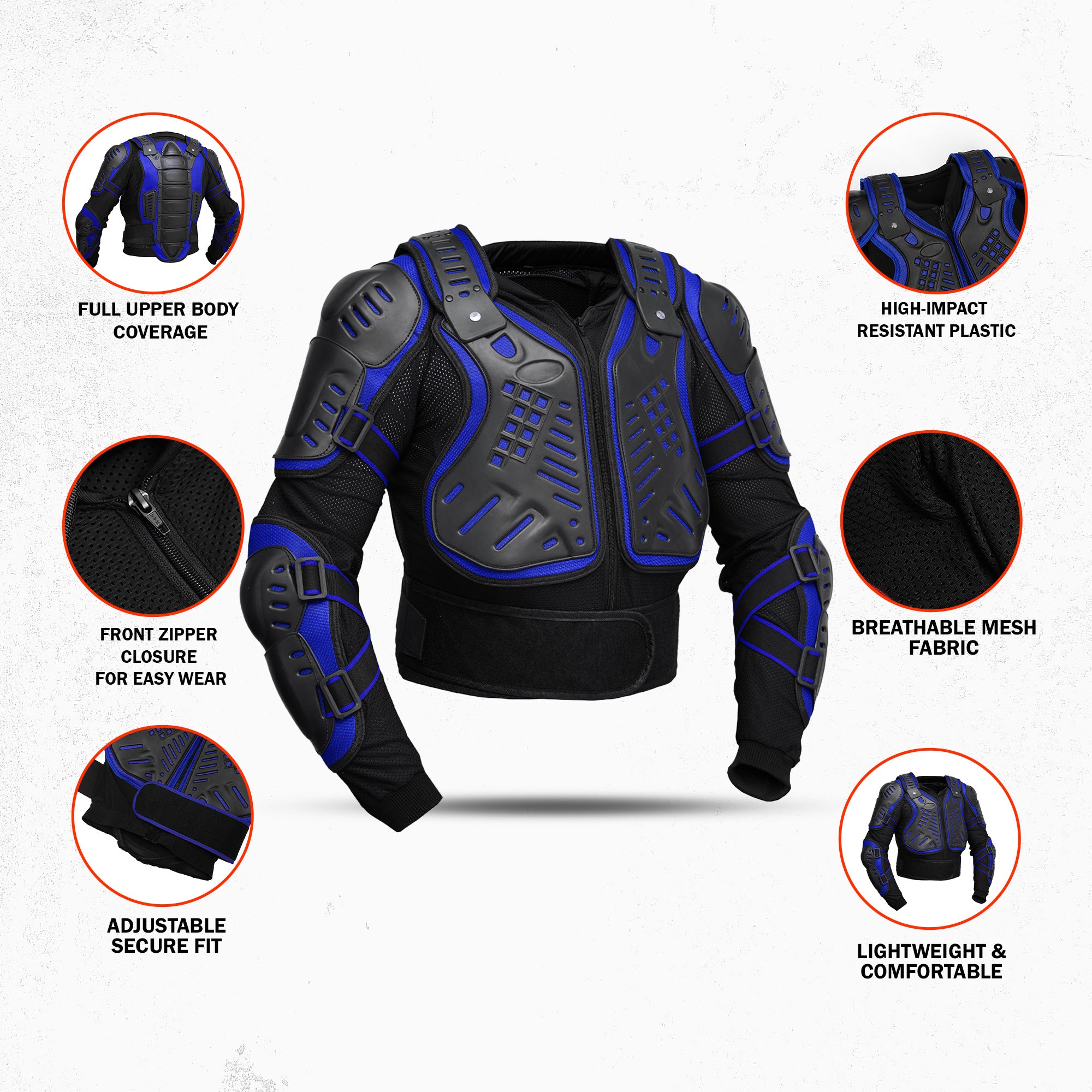 Motorcycle Full Body Armor - CE-2 Level