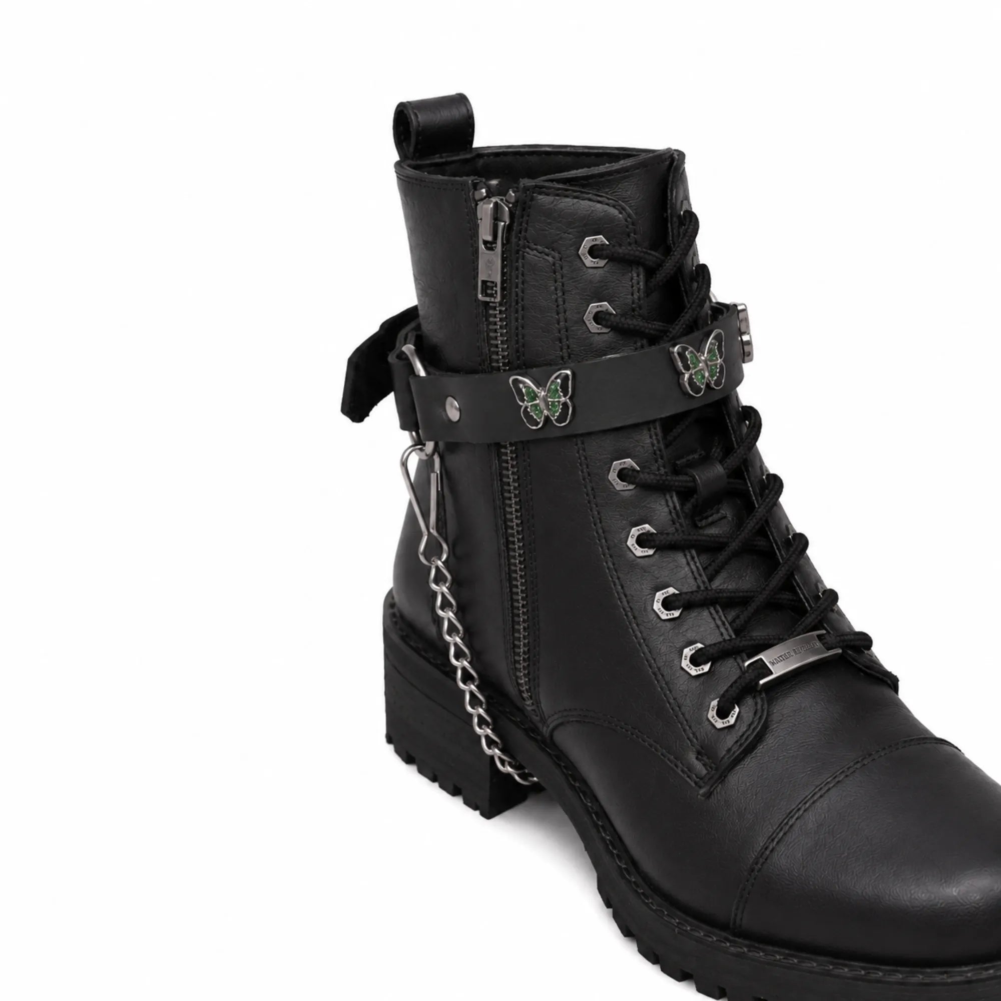 Boot Chain - Emerald Green Butterfly