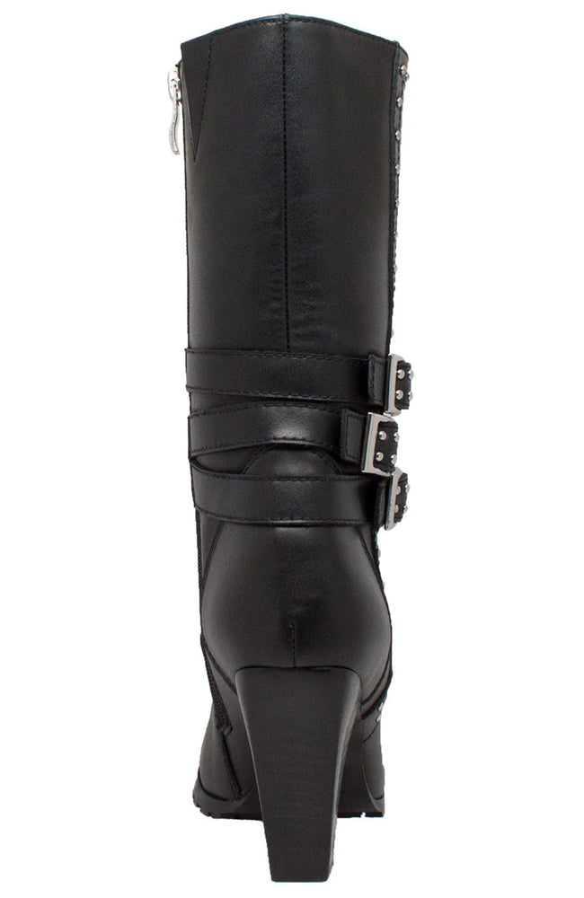 8627 Women's Side Zipper Harness Boot-Daniel Smart Mfg - Retail