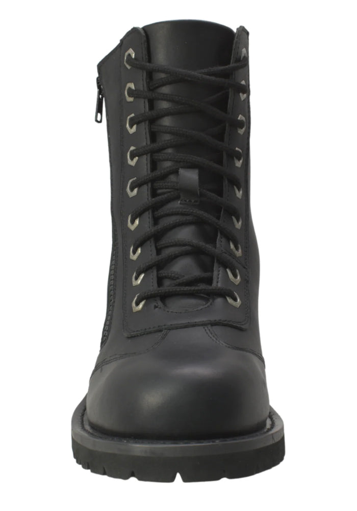 8650 Women's Zipper Biker Boot-Daniel Smart Mfg - Retail