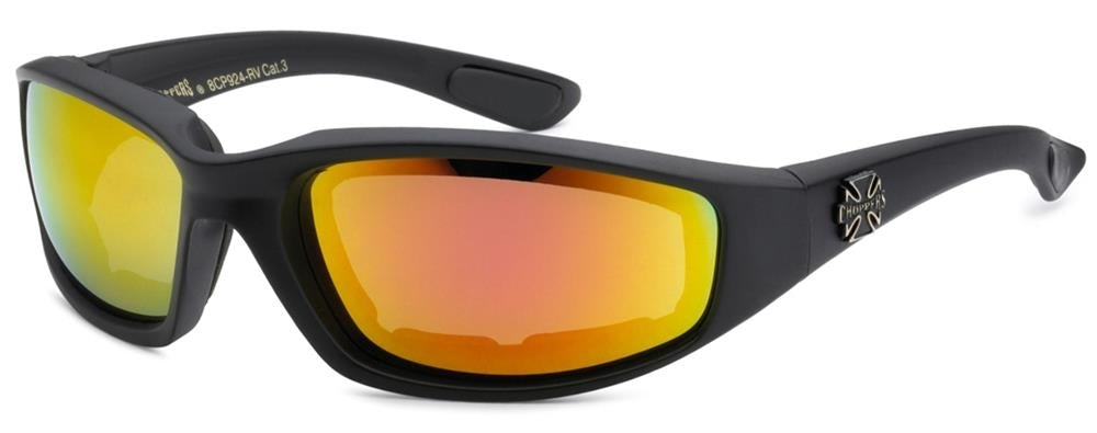 8CP924-RV Choppers Foam Padded Sunglasses - Assorted - Sold by the Do-Daniel Smart Mfg - Retail