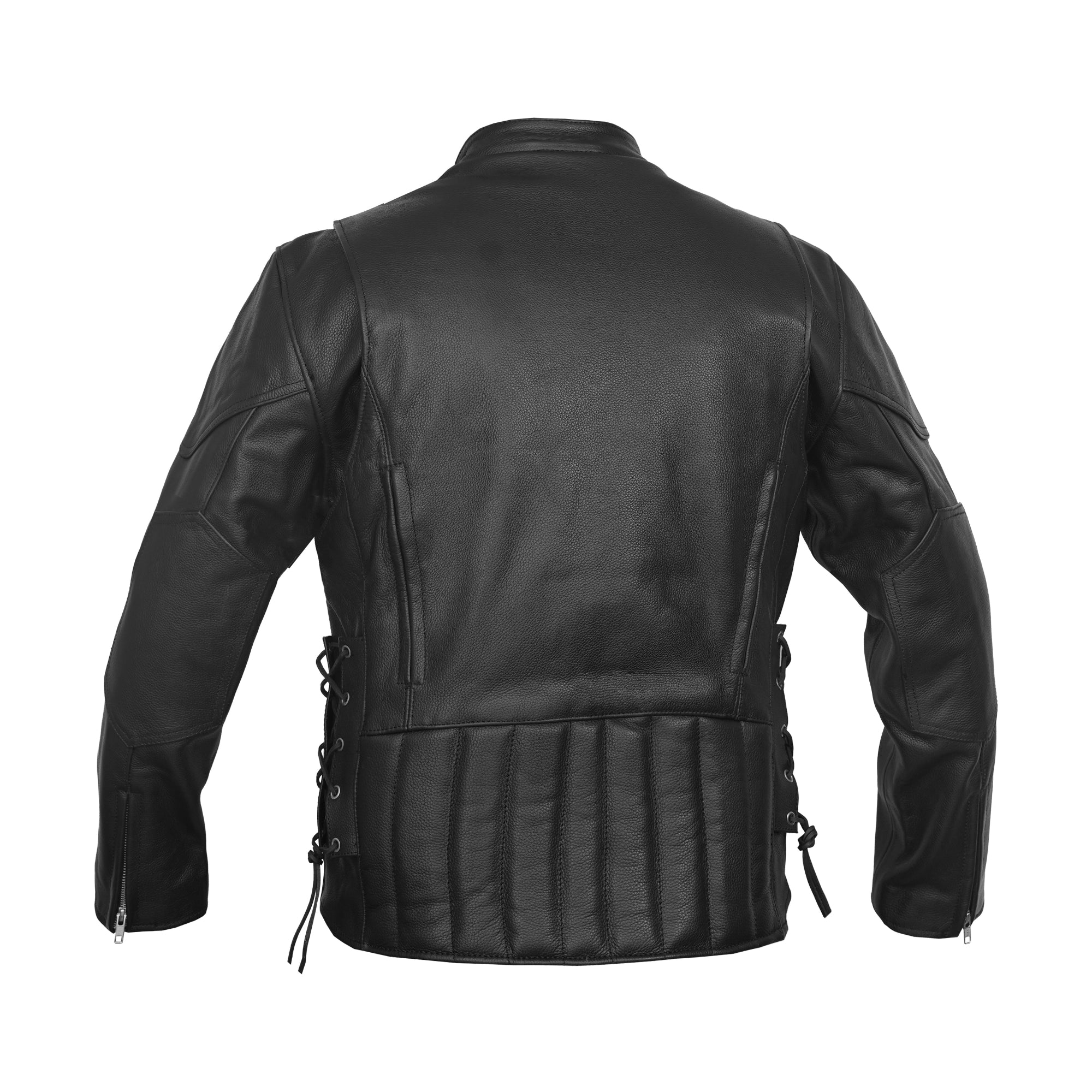 RustRider™ Men's Leather Motorcycle Jacket