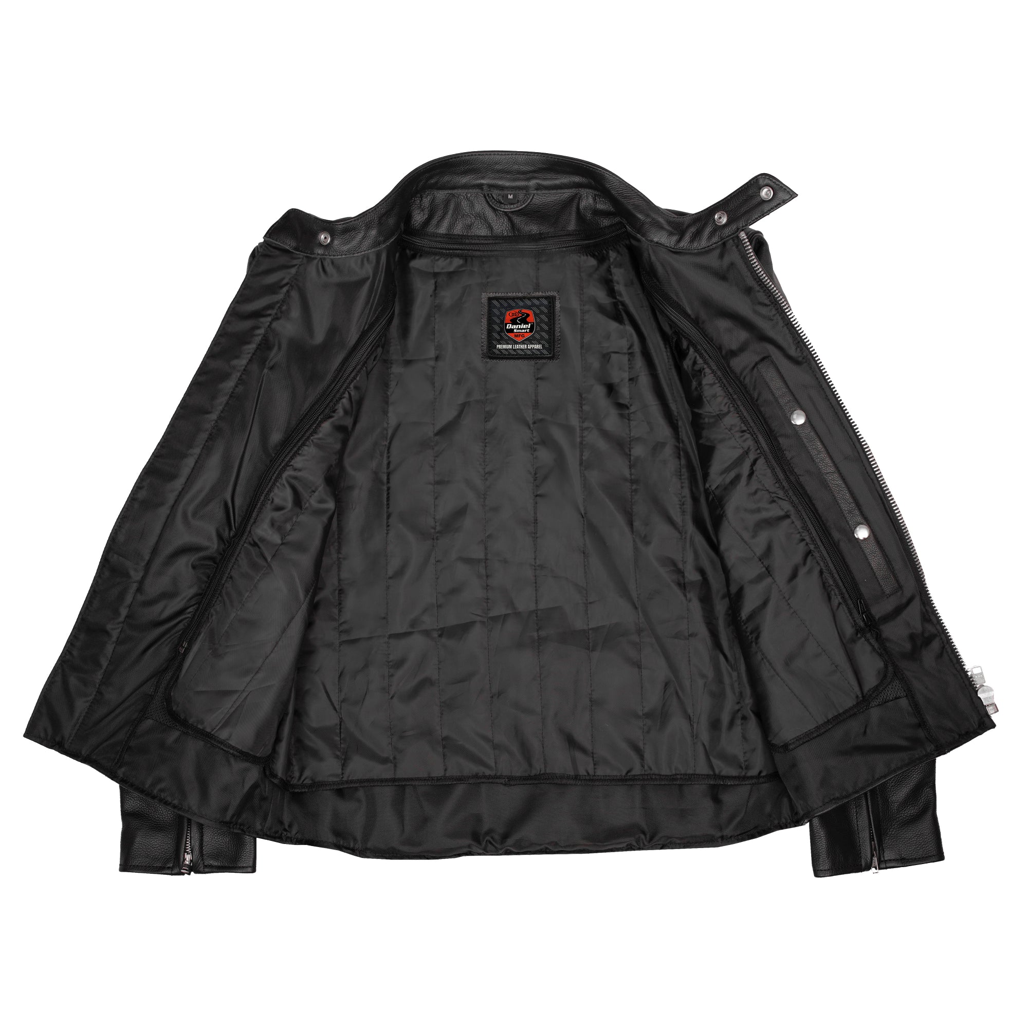 RustRider™ Men's Leather Motorcycle Jacket