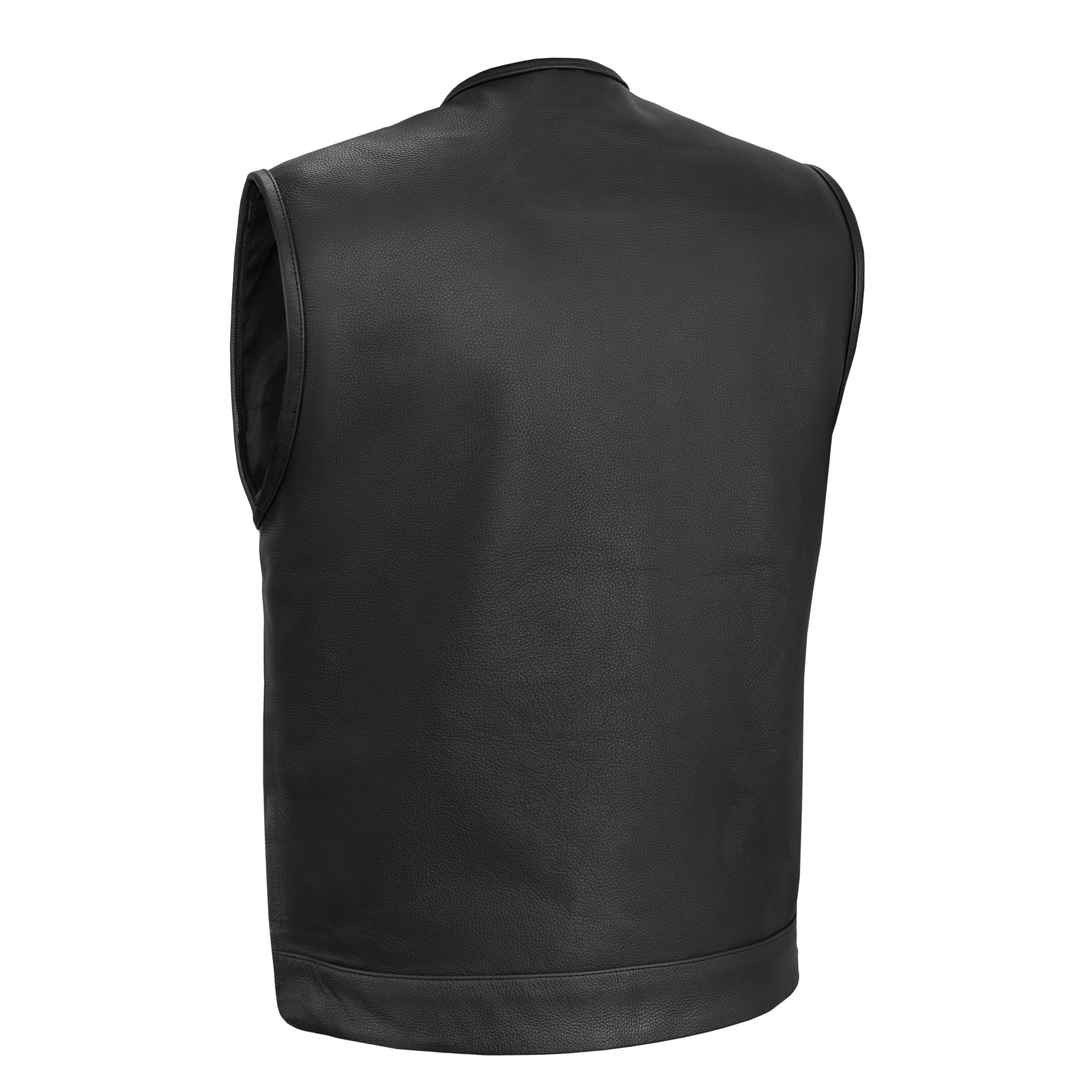 Trailson Men's Motorcycle Leather Vest