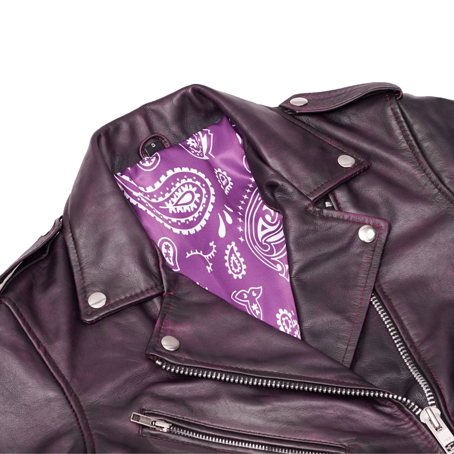 Amora™ – Women’s Leather Motorcycle Jacket