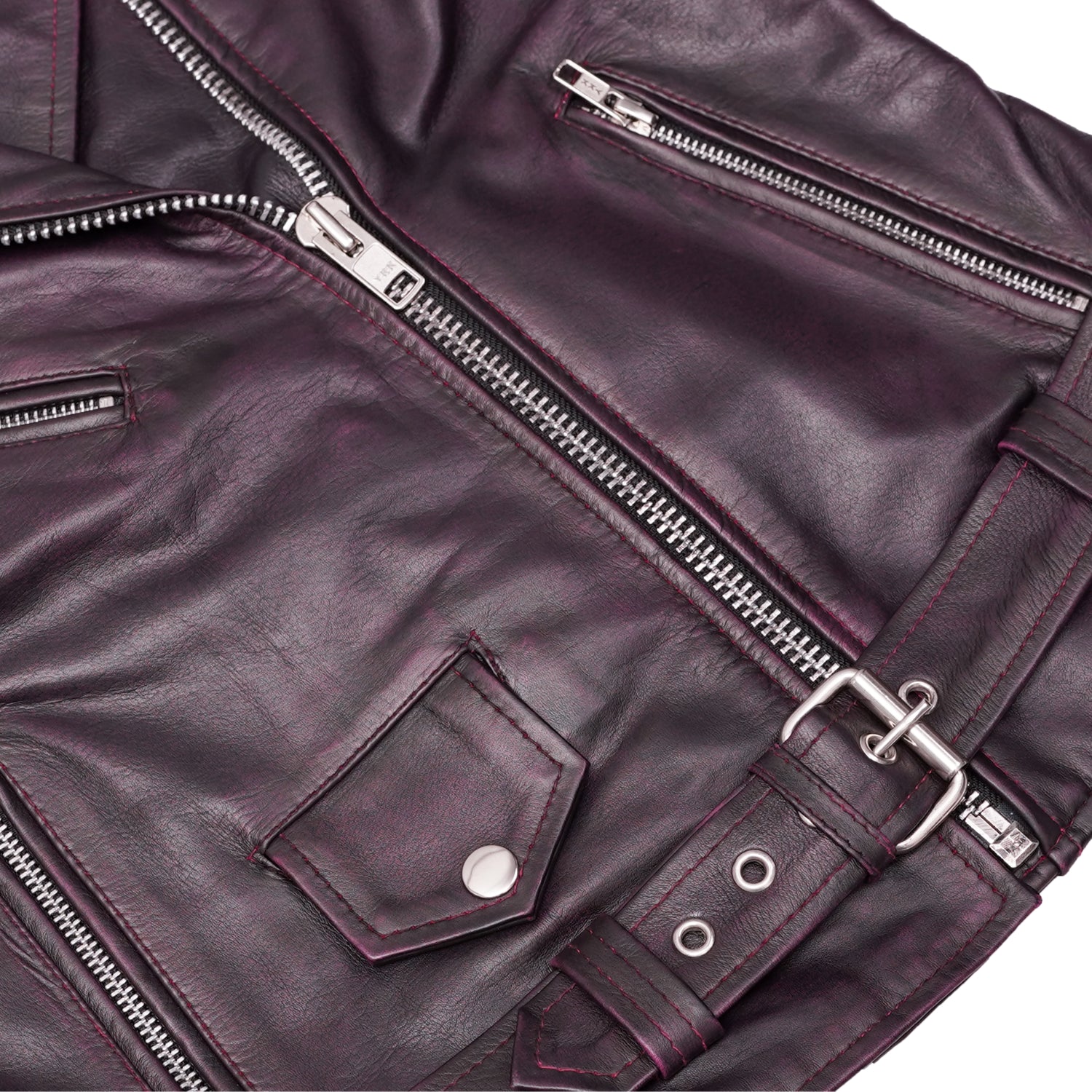 Amora™ – Women’s Leather Motorcycle Jacket