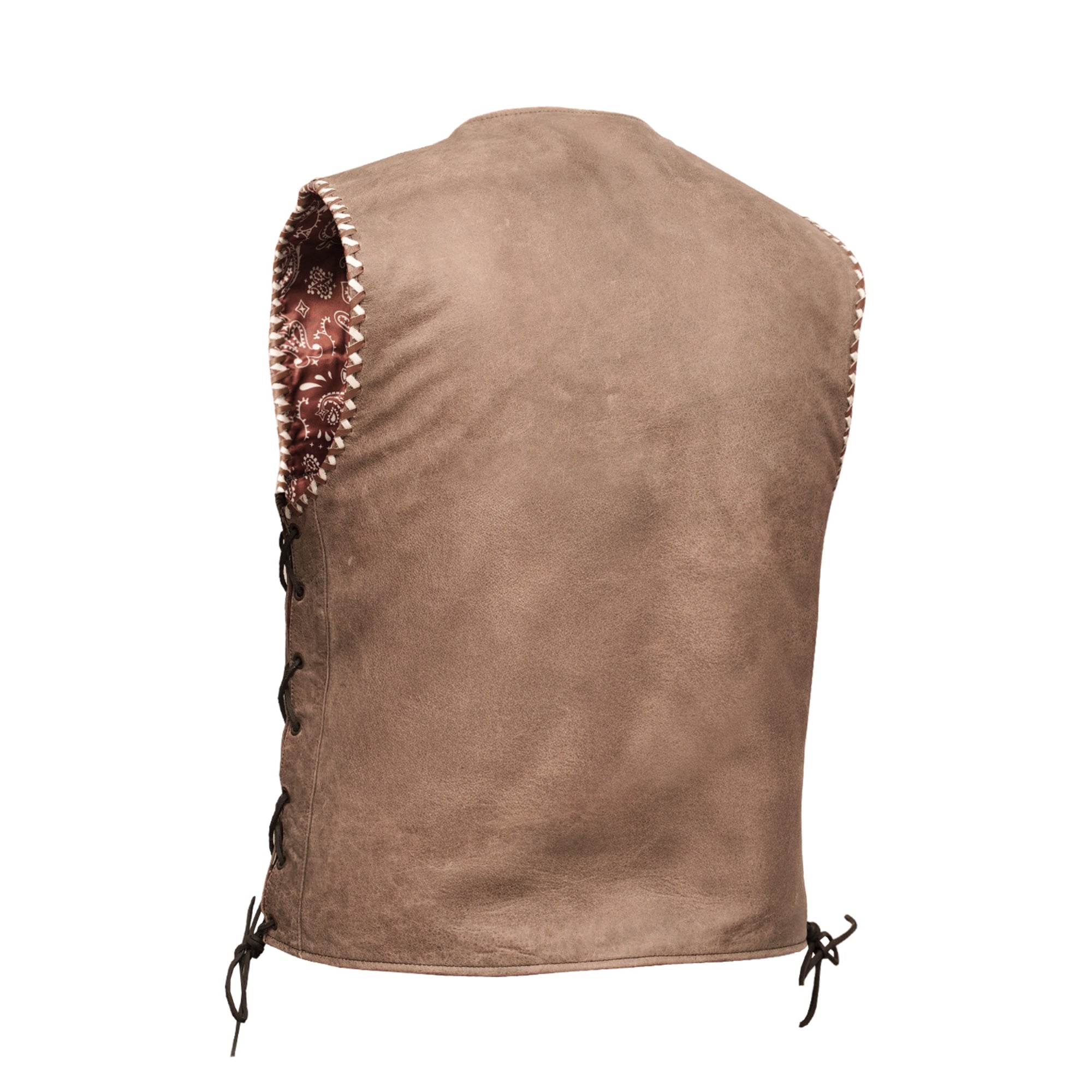 Badlands - Men's Motorcycle Leather Vest