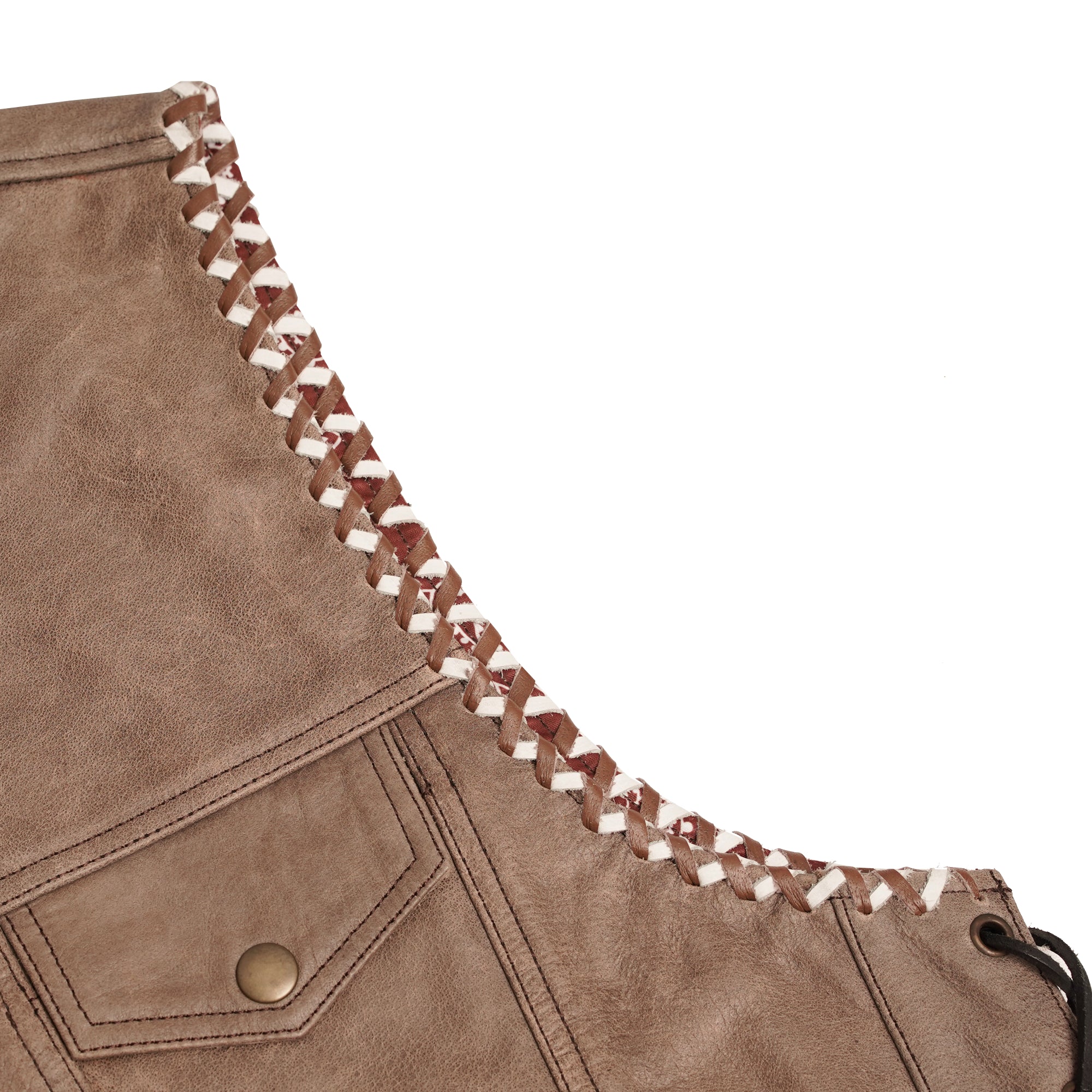 Badlands - Men's Motorcycle Leather Vest