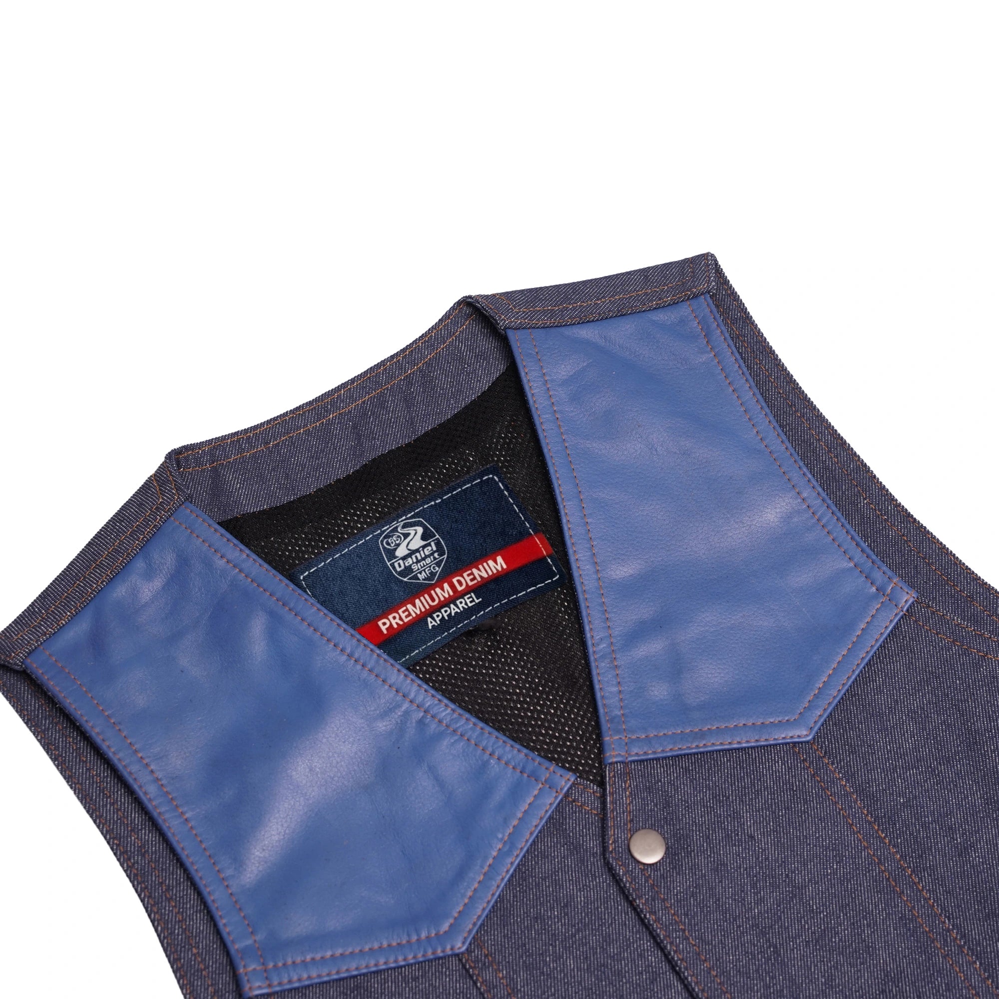 Barricade - Men’s Denim Motorcycle Vest