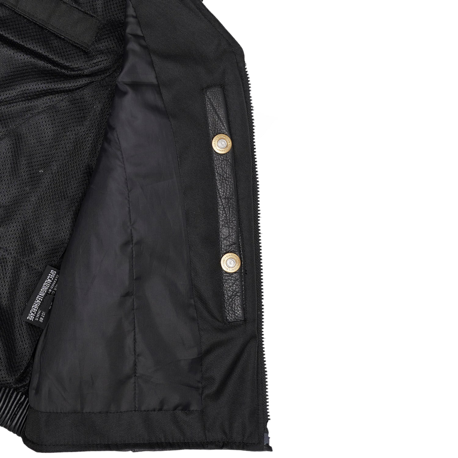 Biker Babe - Women's Leather Motorcycle Vest