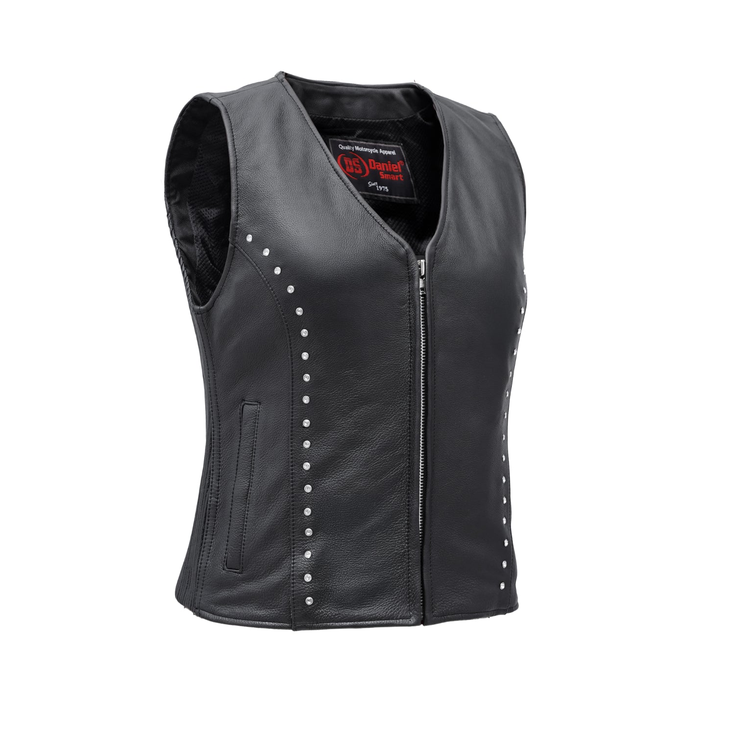 Biker Babe - Women's Leather Motorcycle Vest