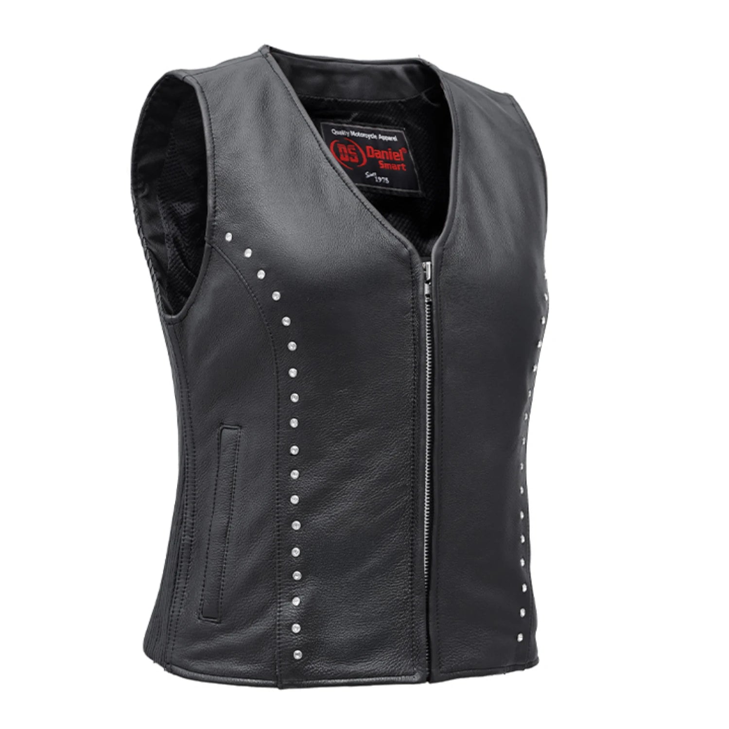 Biker Babe - Women's Leather Motorcycle Vest