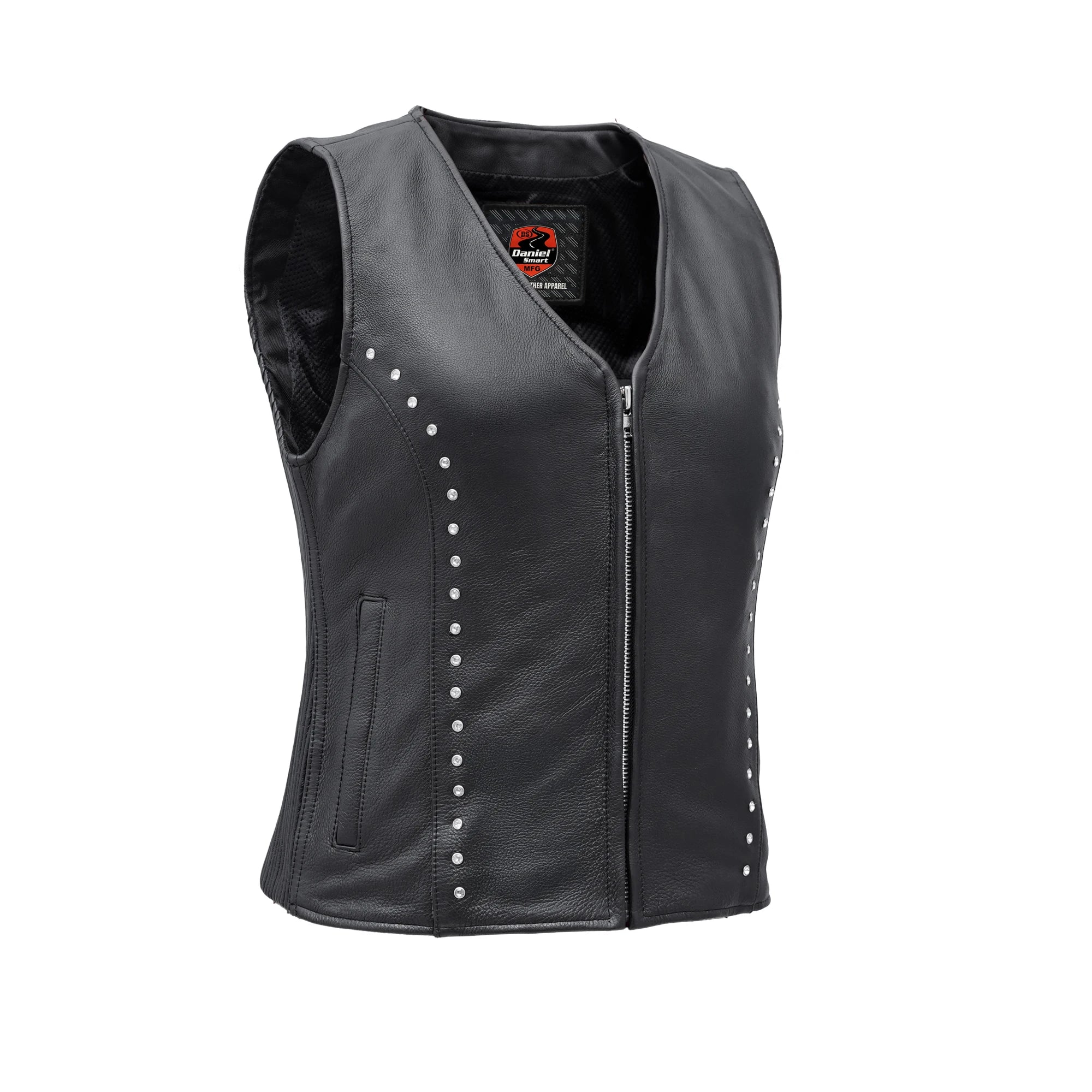 Biker Babe™ Women's Leather Motorcycle Vest