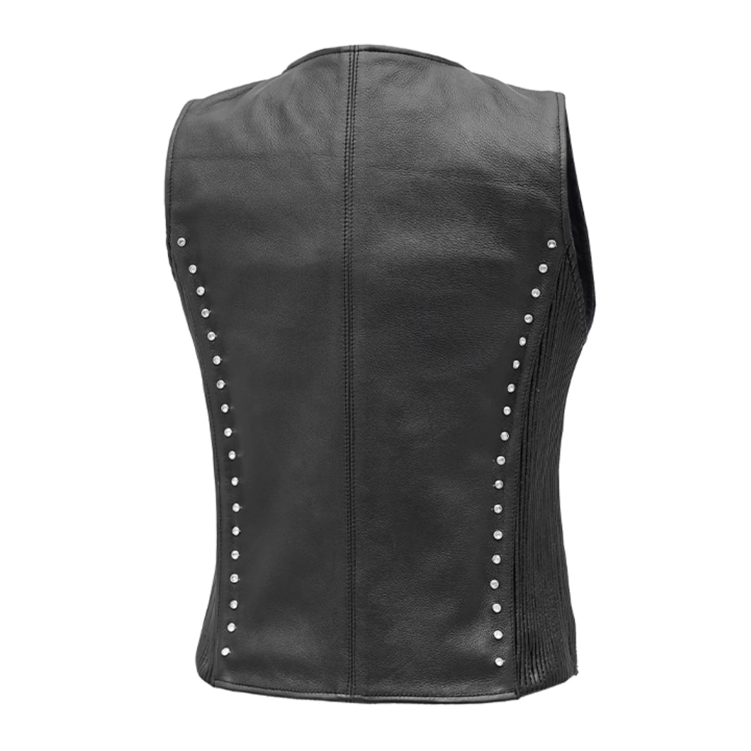 Biker Babe - Women's Leather Motorcycle Vest