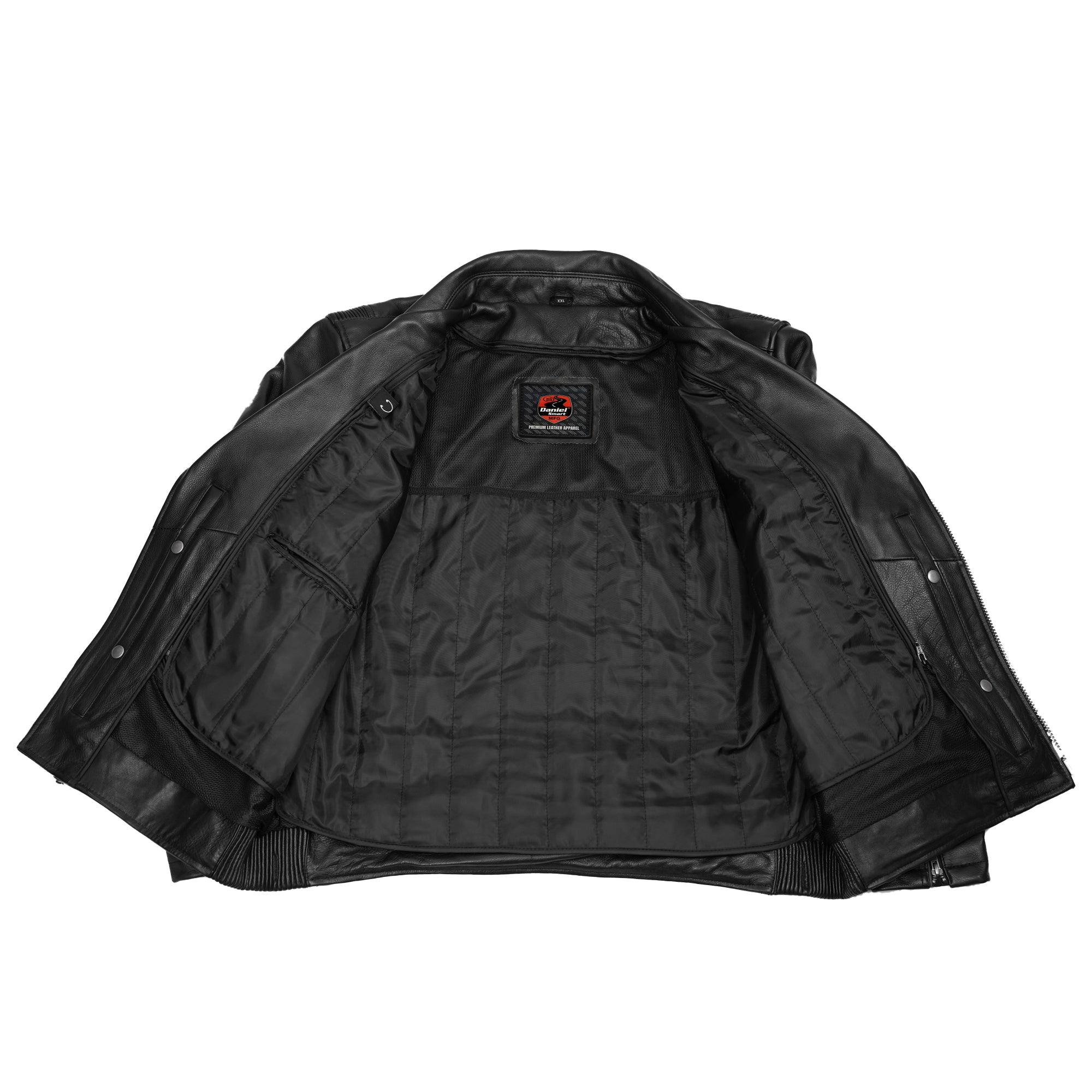 Blackend Men’s Leather Motorcycle Jacket