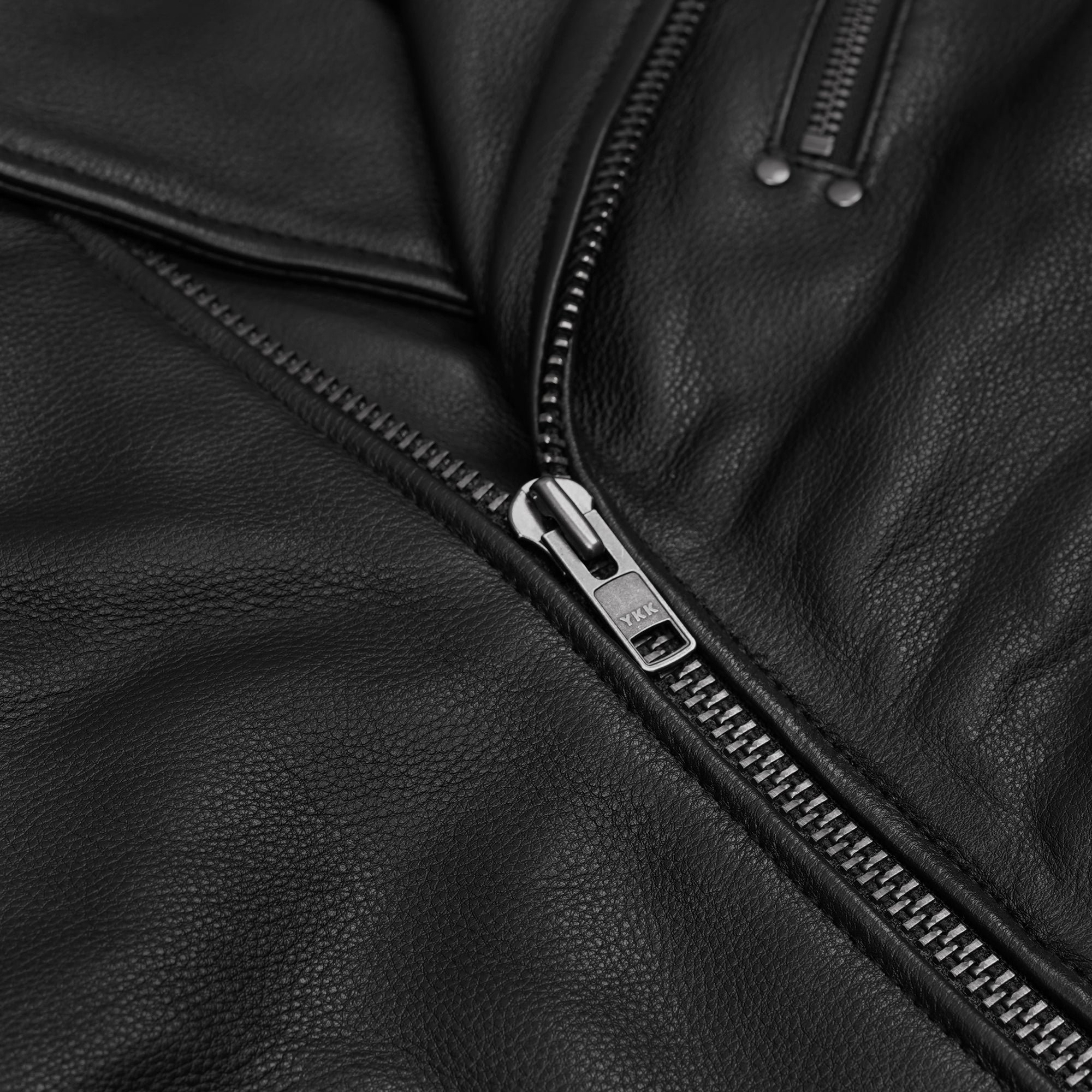 Blackend Men’s Leather Motorcycle Jacket