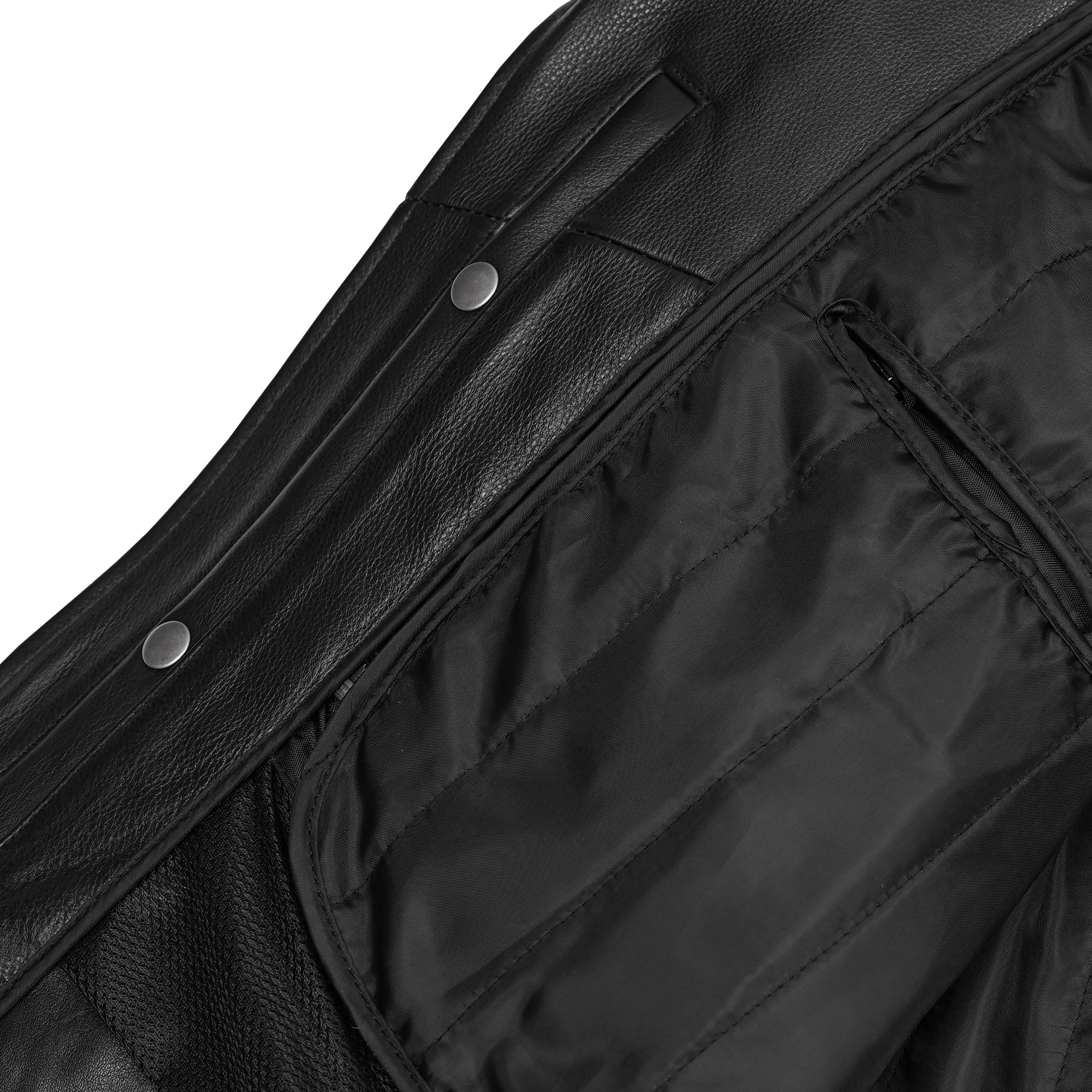 Blackend Men’s Leather Motorcycle Jacket
