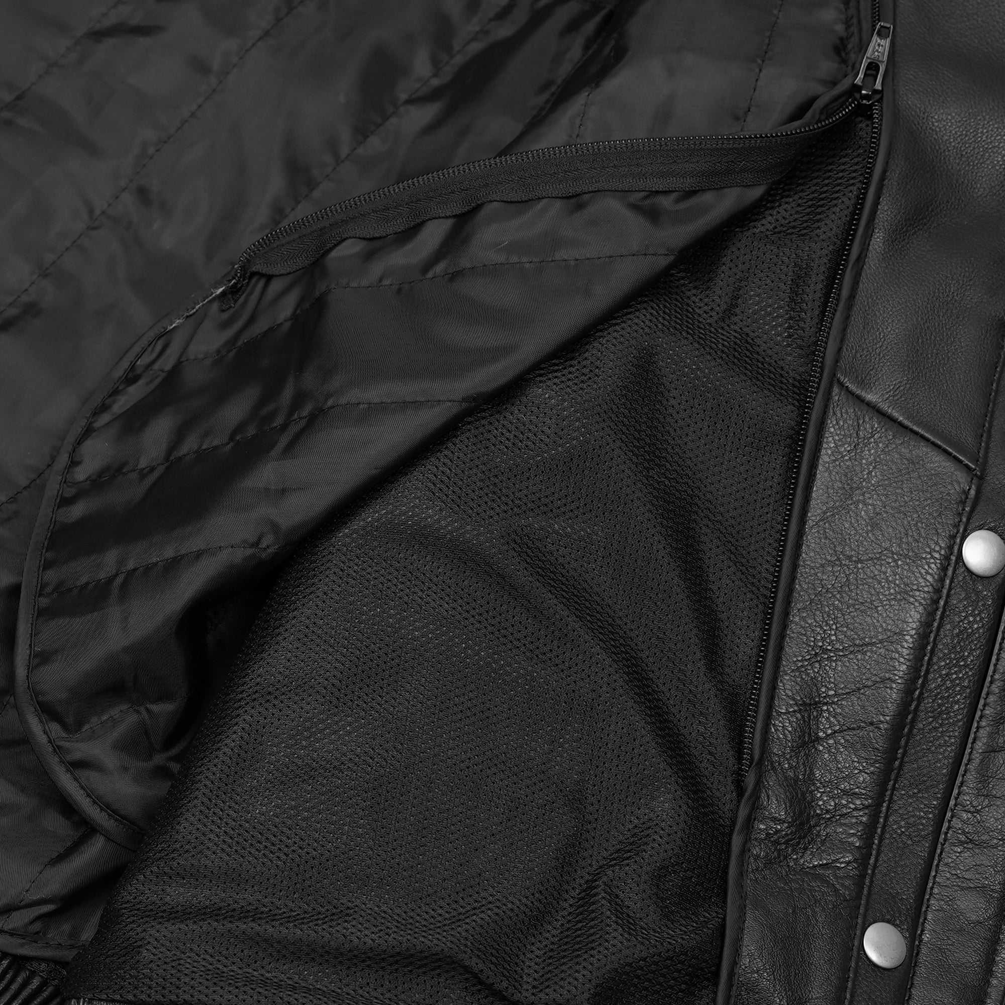 Blackend Men’s Leather Motorcycle Jacket
