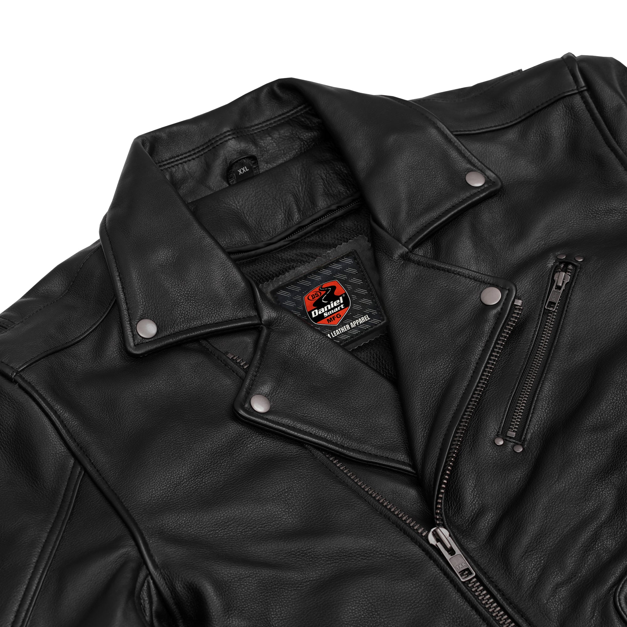 Blackend Men’s Leather Motorcycle Jacket
