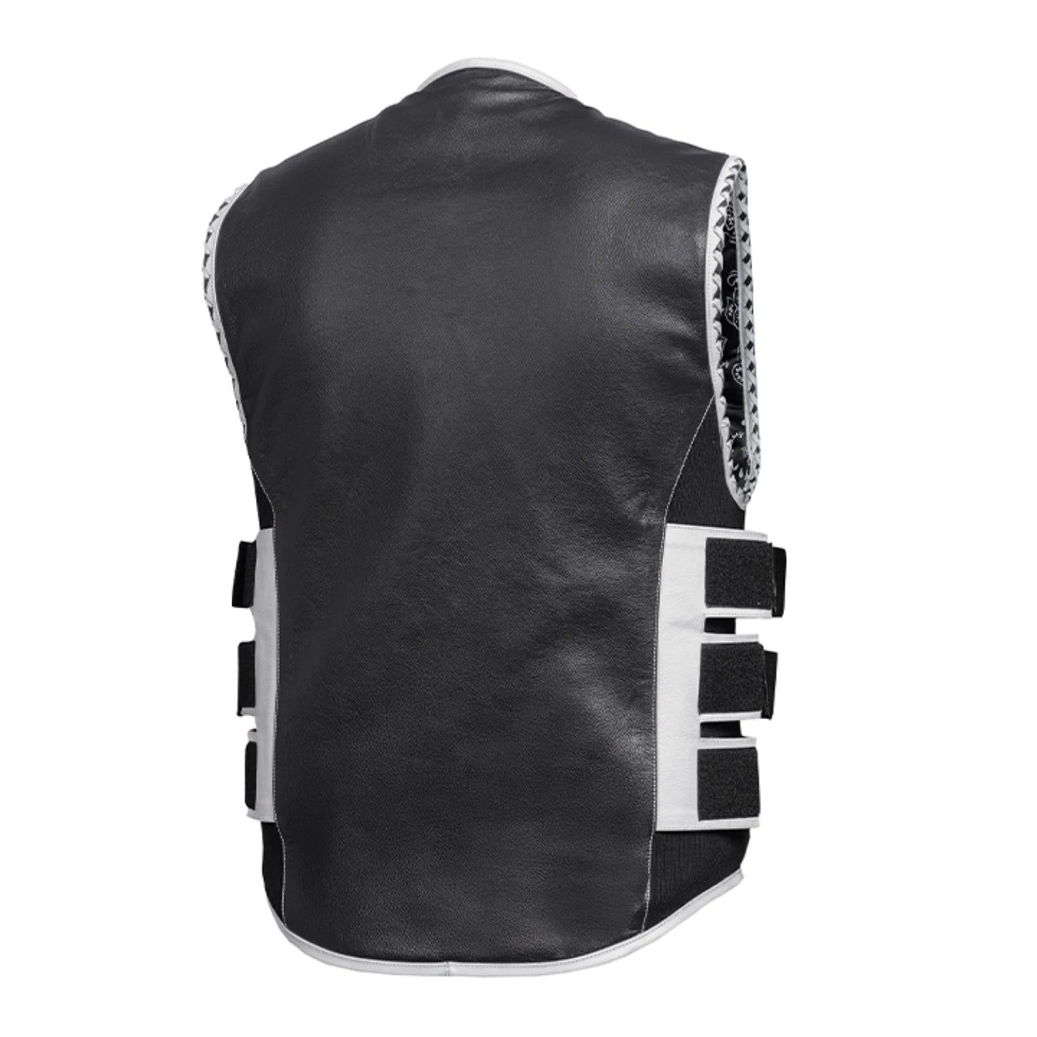 Blackline Men’s Motorcycle Leather Vest