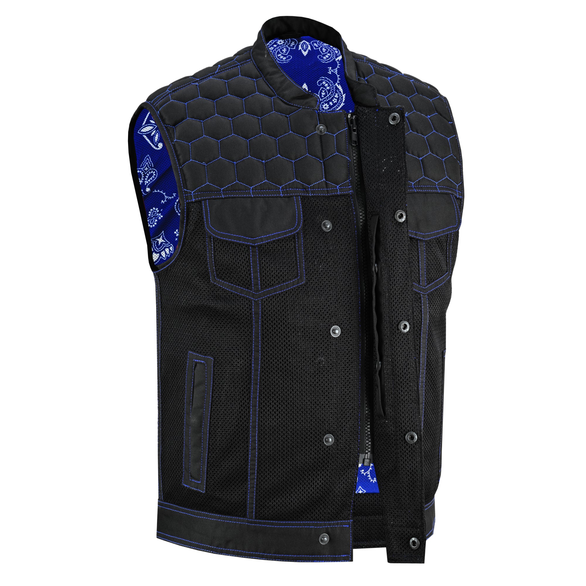 Mesh Rave™ Men's Textile Motorcycle Vest